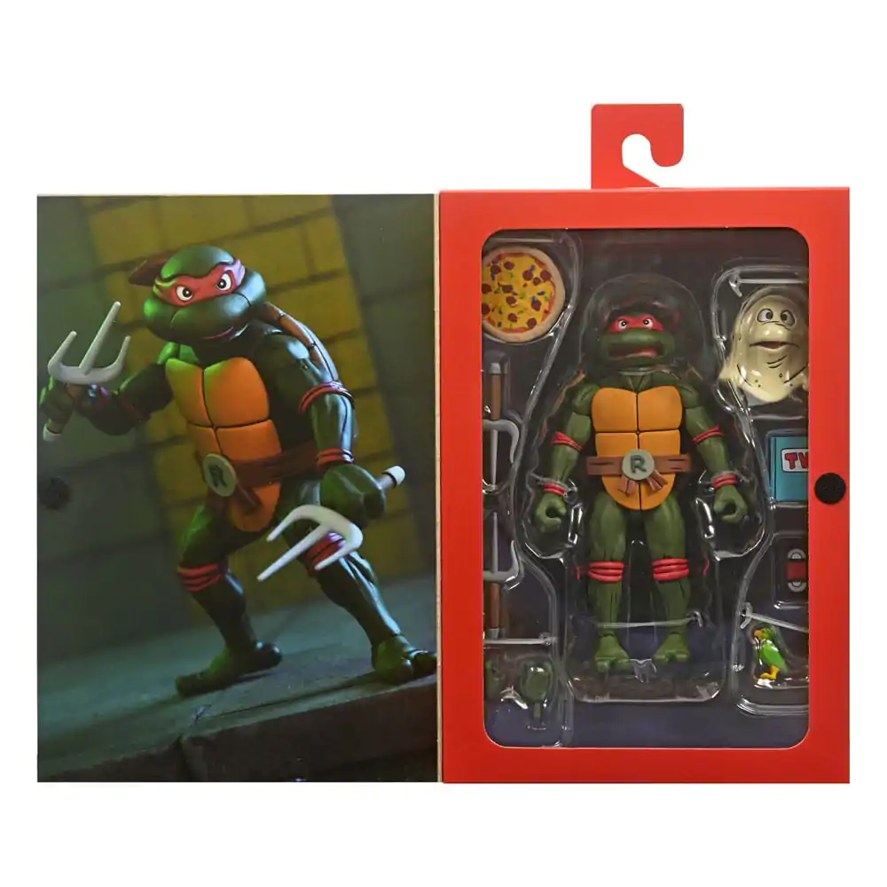 Teenage Mutant Ninja Turtles (Cartoon) Akčná figúrka Ultimate Raphael VHS 18 cm produktová fotografia