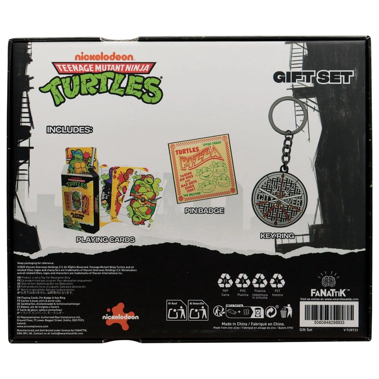 Teenage Mutant Ninja Turtles darčeková súprava Cowabunga produktová fotografia