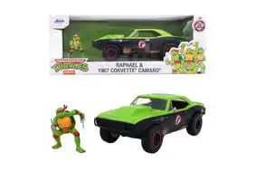 Teenage Mutant Ninja Turtles Diecast Model 1/24 Chevy Camaro Raphael produktová fotografia