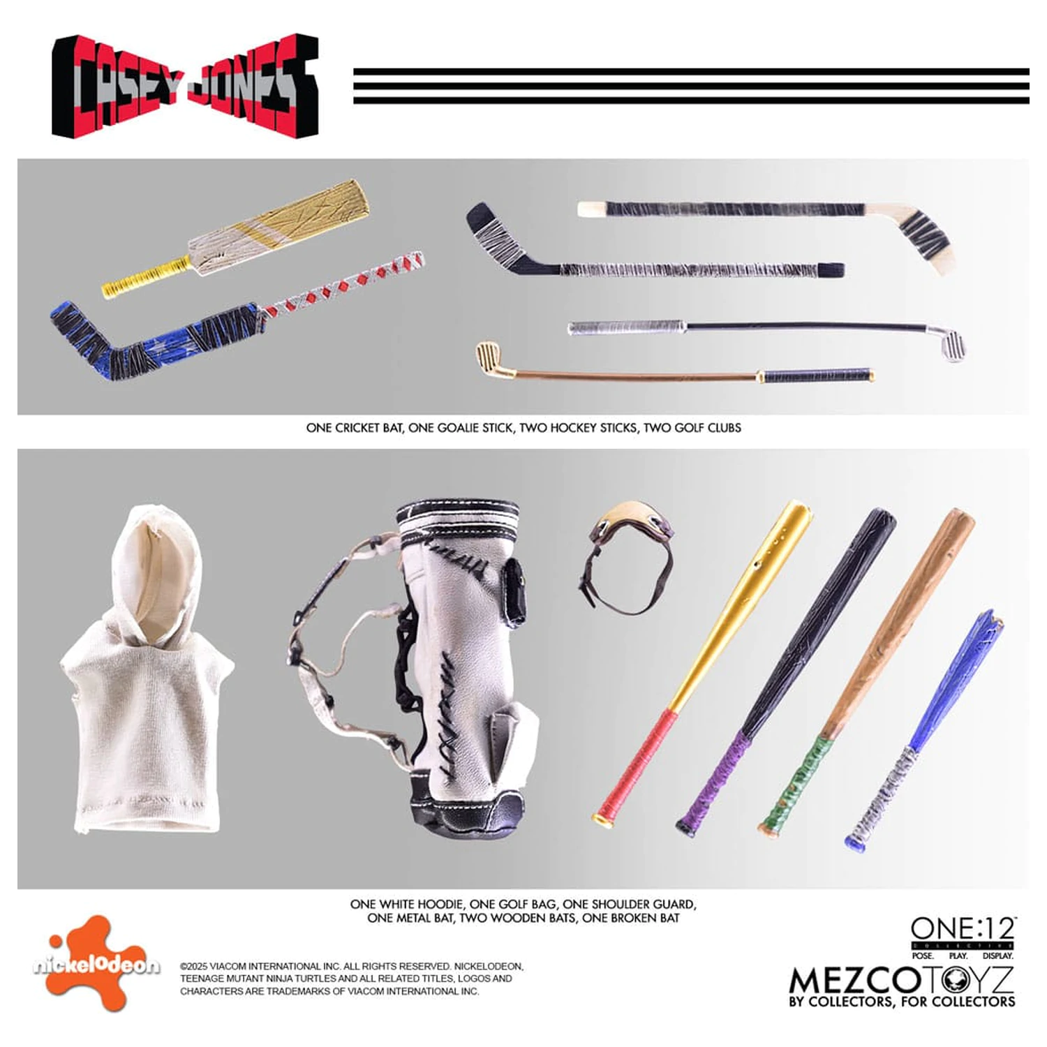 Teenage Mutant Ninja Turtles figúrka 1/12 Casey Jones 17 cm produktová fotografia