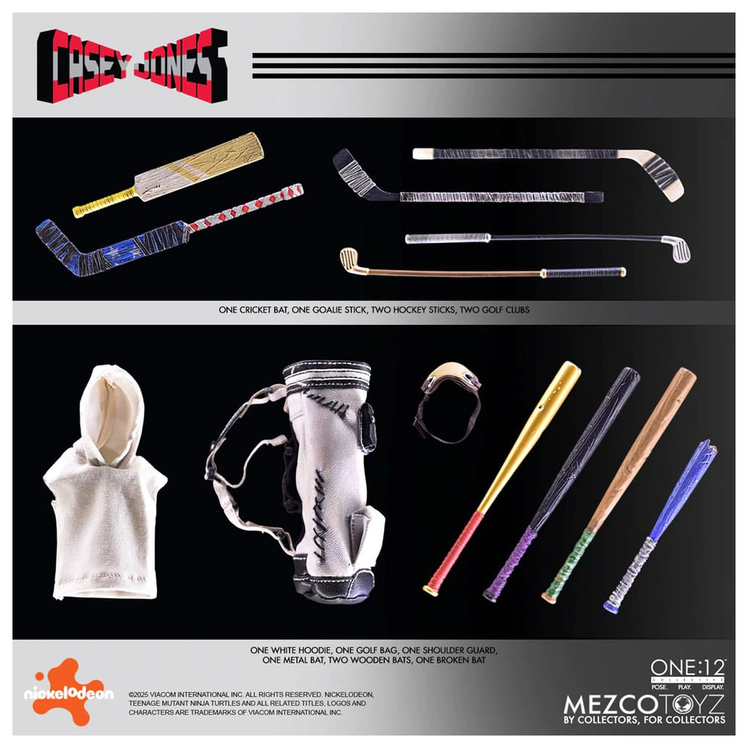 Teenage Mutant Ninja Turtles figúrka 1/12 Casey Jones 17 cm produktová fotografia