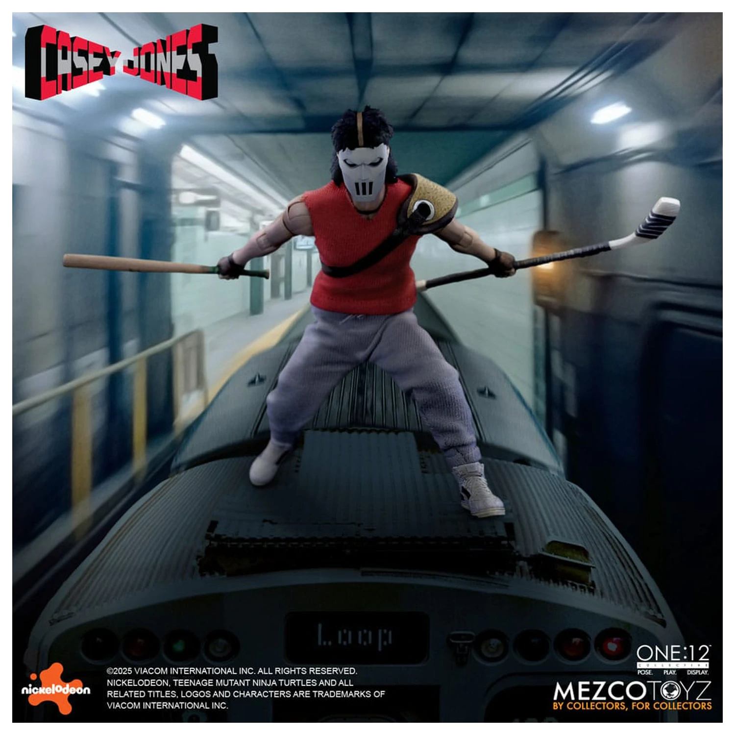 Teenage Mutant Ninja Turtles figúrka 1/12 Casey Jones 17 cm produktová fotografia