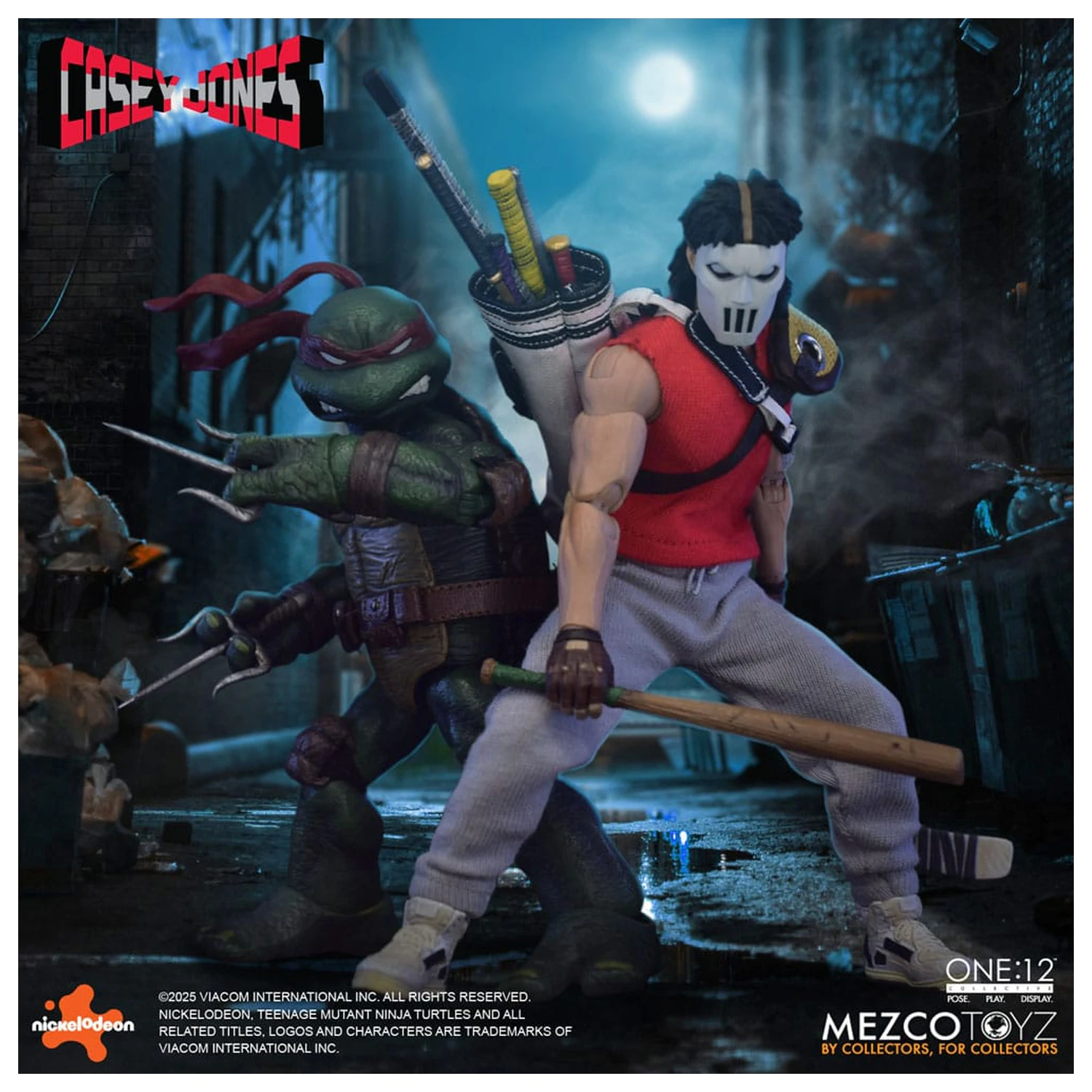 Teenage Mutant Ninja Turtles figúrka 1/12 Casey Jones 17 cm produktová fotografia