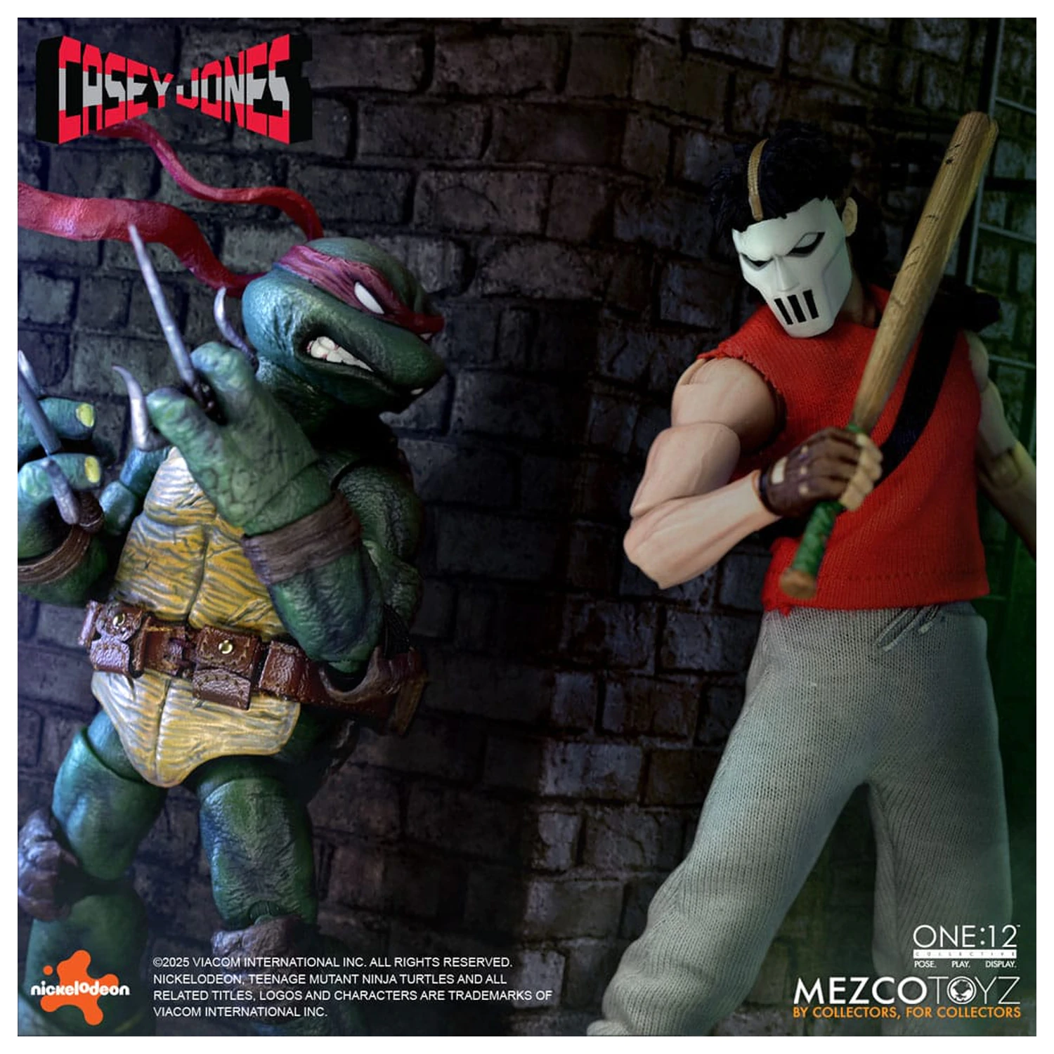 Teenage Mutant Ninja Turtles figúrka 1/12 Casey Jones 17 cm produktová fotografia