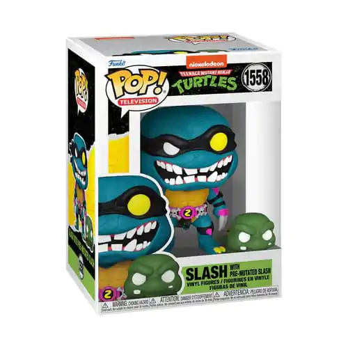 Teenage Mutant Ninja Turtles Funko POP & Buddy! Movies Vinyl Figure Slash & Pre-mutated, turtle Slash 9 cm figúrka produktová fotografia