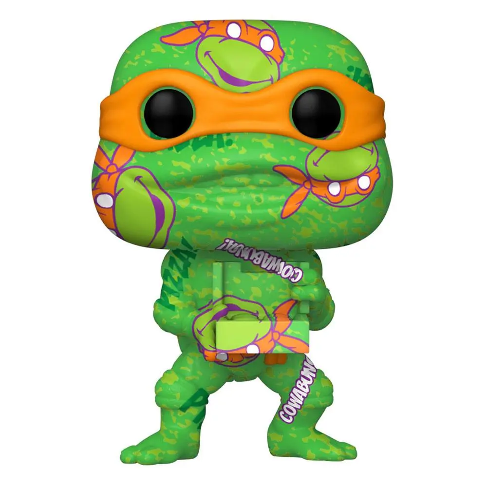 Teenage Mutant Ninja Turtles POP! Artist Series Vinylová figúrka Michelangelo 9 cm produktová fotografia