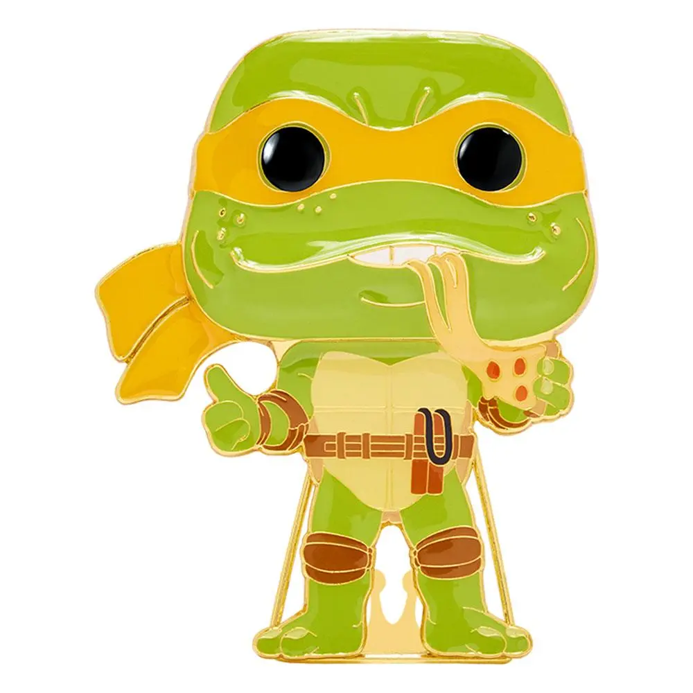 Teenage Mutant Ninja Turtles POP! Smaltovaný odznak Michelangelo 10 cm produktová fotografia