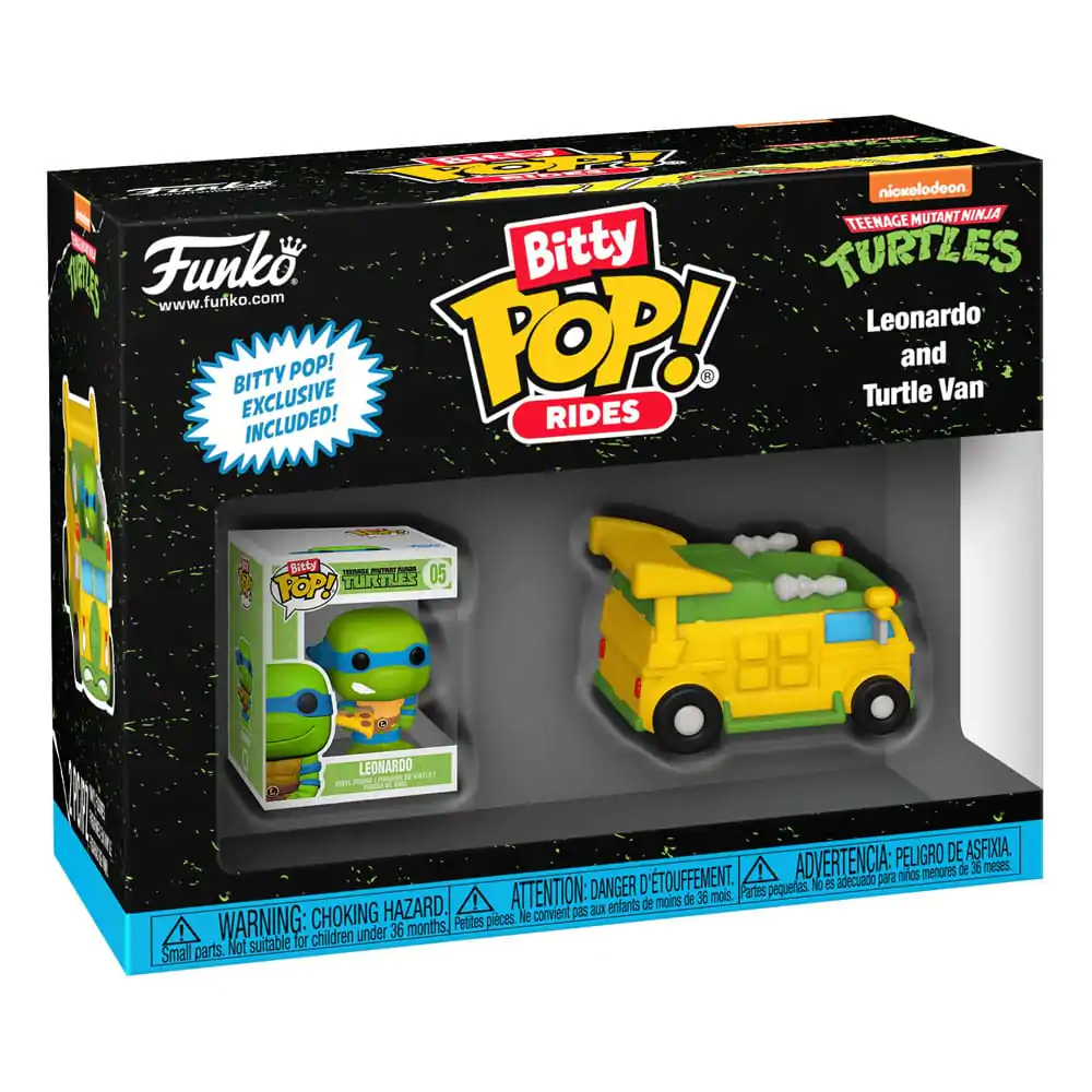 Teenage Mutant Ninja Turtles Funko POP! Rides vinylová figúrka Leonardo s dodávkou 2,5 cm produktová fotografia