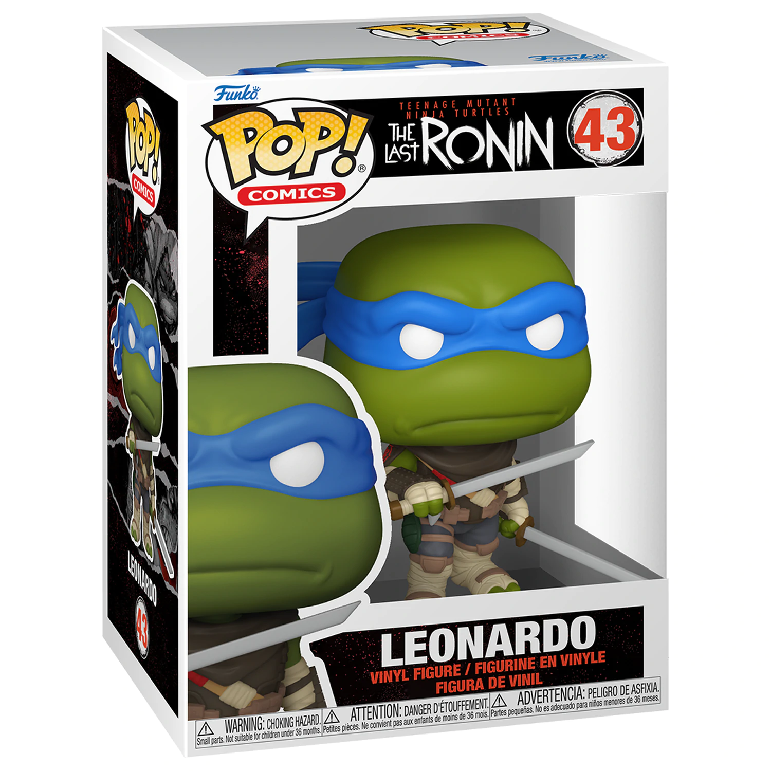 Teenage Mutant Ninja Turtles Funko POP! Vinylová figúrka Last Ronin Leonardo 9 cm produktová fotografia