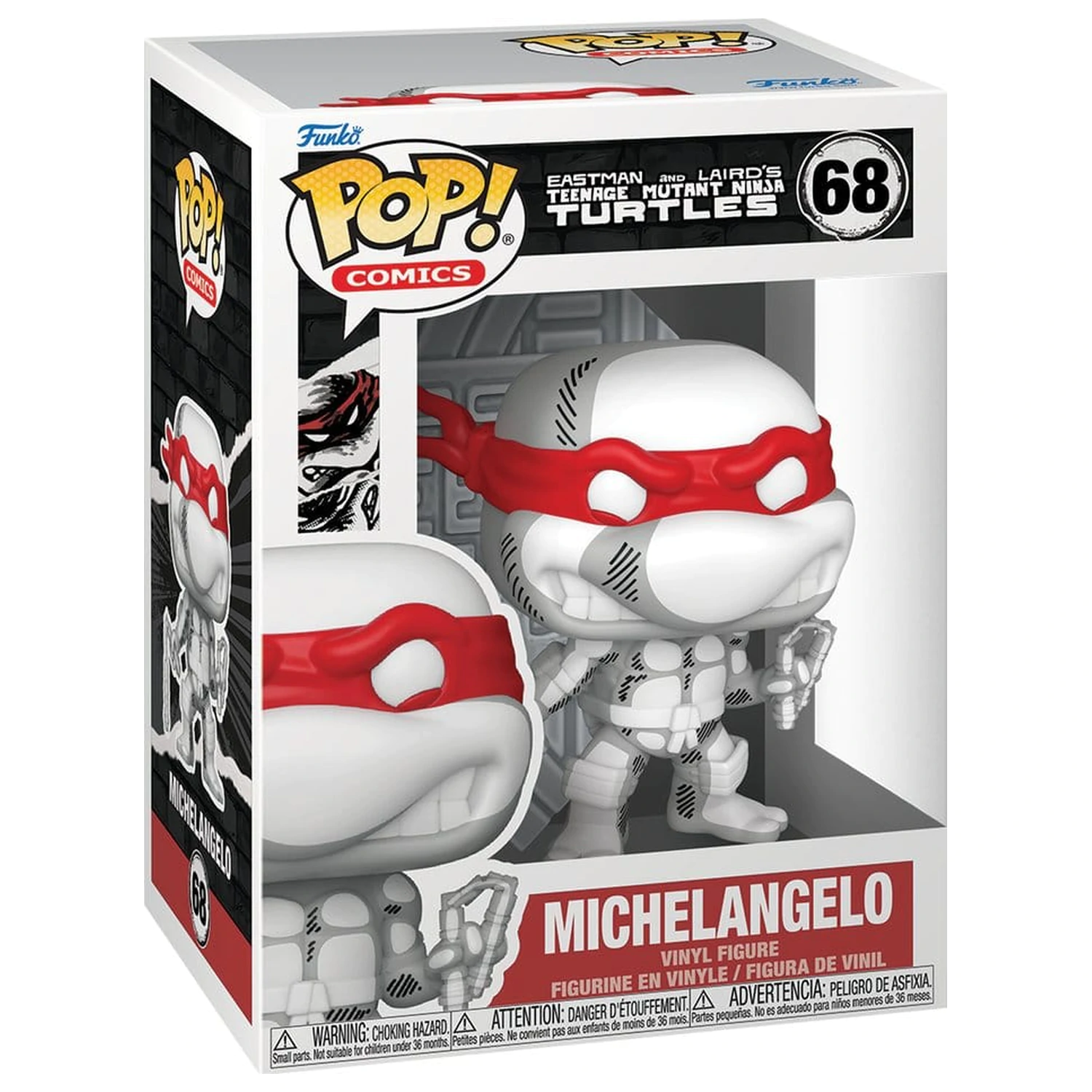Teenage Mutant Ninja Turtles Funko POP! Vinylová figúrka Michelangelo 9 cm produktová fotografia