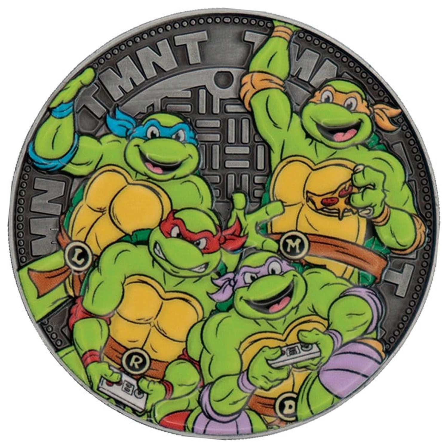 Teenage Mutant Ninja Turtles zberateľská minca Krang produktová fotografia
