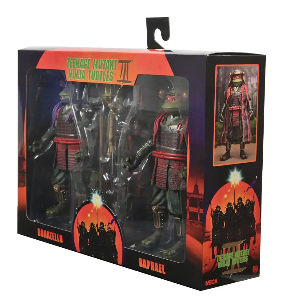 Teenage Mutant Ninja Turtles III Akčná Figúrka 2-Pack Donatello & Raphael 18 cm produktová fotografia