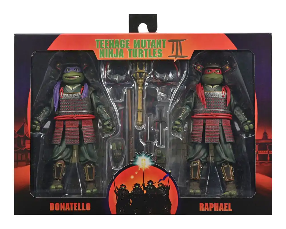 Teenage Mutant Ninja Turtles III Akčná Figúrka 2-Pack Donatello & Raphael 18 cm produktová fotografia