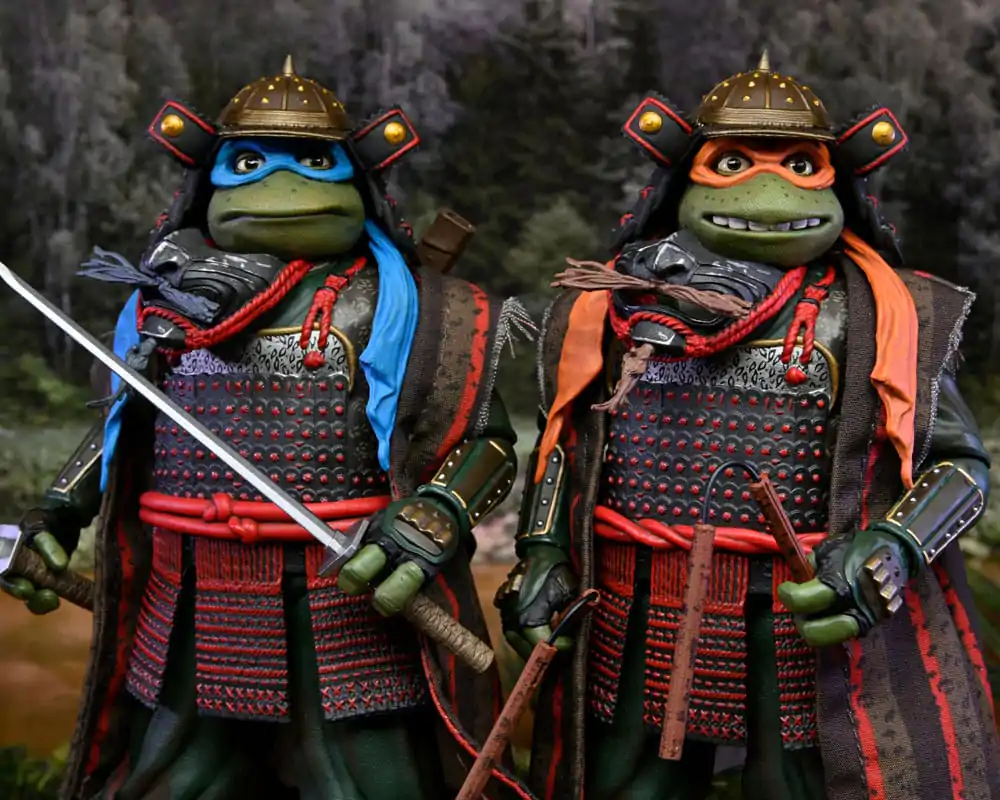 Teenage Mutant Ninja Turtles III Akčná Figúrka 2-Pack Leonardo & Michelangelo 18 cm produktová fotografia