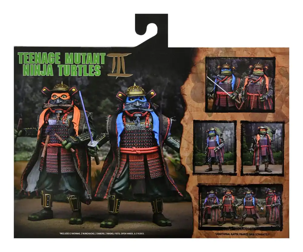 Teenage Mutant Ninja Turtles III Akčná Figúrka 2-Pack Leonardo & Michelangelo 18 cm produktová fotografia