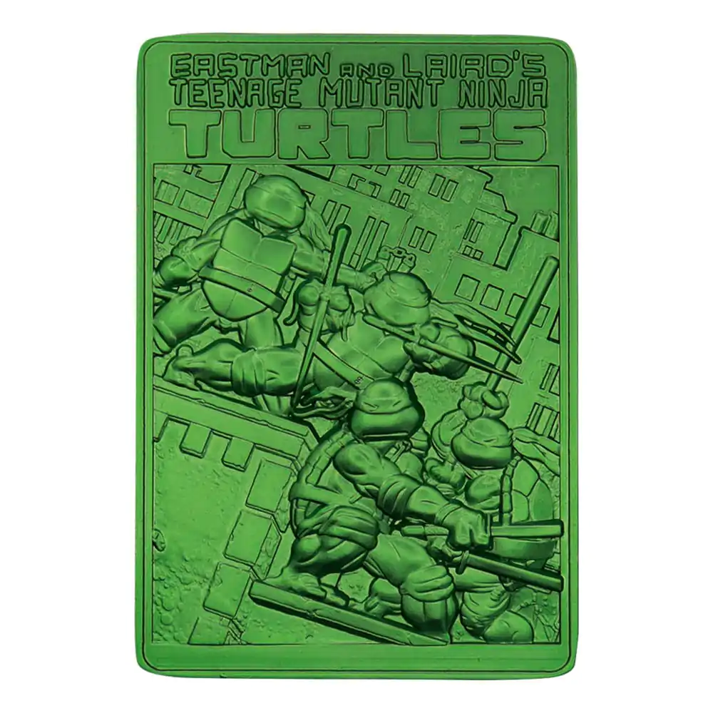 Teenage Mutant Ninja Turtles Ingot 40th Anniversary Green Limited Edition Tehlička produktová fotografia