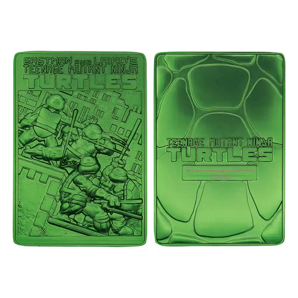 Teenage Mutant Ninja Turtles Ingot 40th Anniversary Green Limited Edition Tehlička produktová fotografia