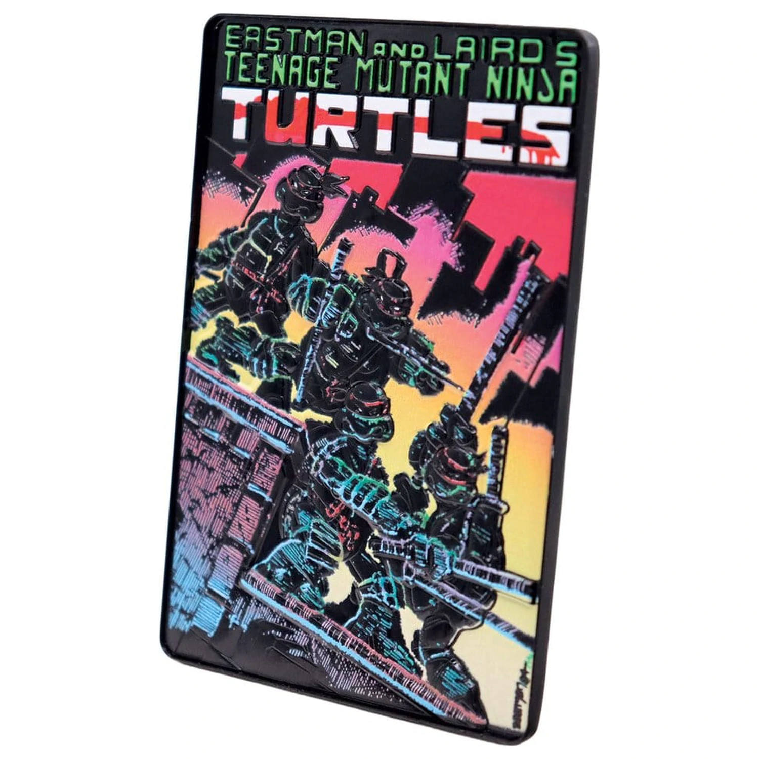 Teenage Mutant Ninja Turtles Ingot Set of Three Comic Book Cover Ingots Limited Edition produktová fotografia