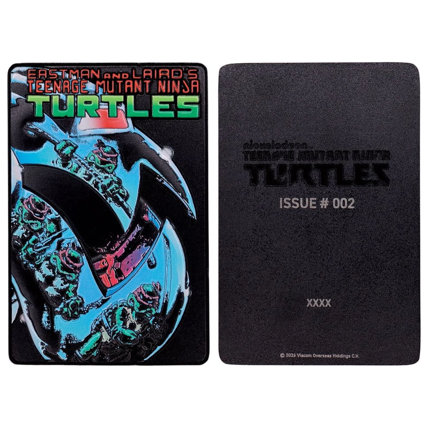 Teenage Mutant Ninja Turtles Ingot Set of Three Comic Book Cover Ingots Limited Edition produktová fotografia