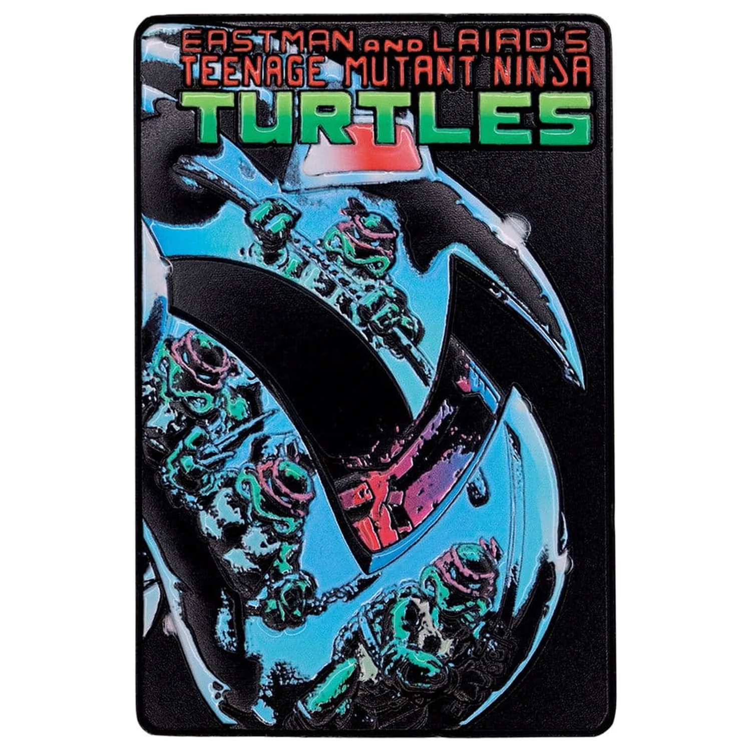 Teenage Mutant Ninja Turtles Ingot Set of Three Comic Book Cover Ingots Limited Edition produktová fotografia