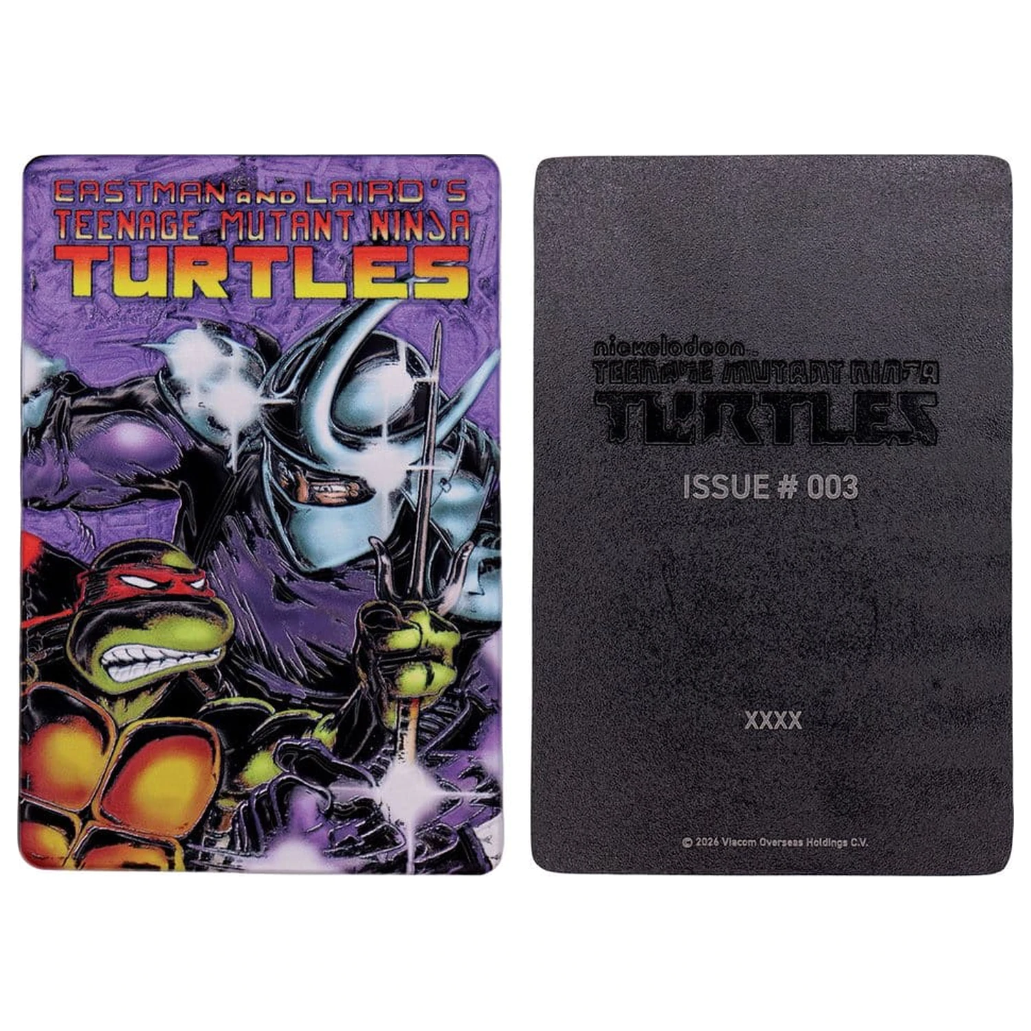 Teenage Mutant Ninja Turtles Ingot Set of Three Comic Book Cover Ingots Limited Edition produktová fotografia