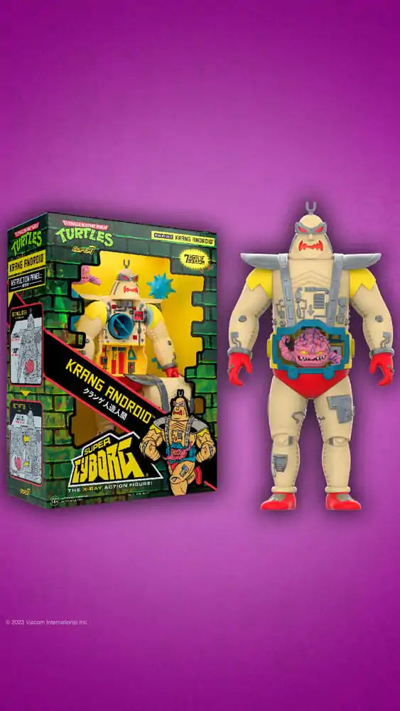 Teenage Mutant Ninja Turtles Action Figure Krang Android (Full Color) 28 cm Akčná Figúrka produktová fotografia