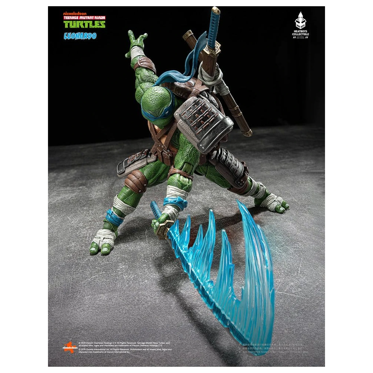 Teenage Mutant Ninja Turtles akčná figúrka Leonardo Deluxe verzia 20 cm produktová fotografia