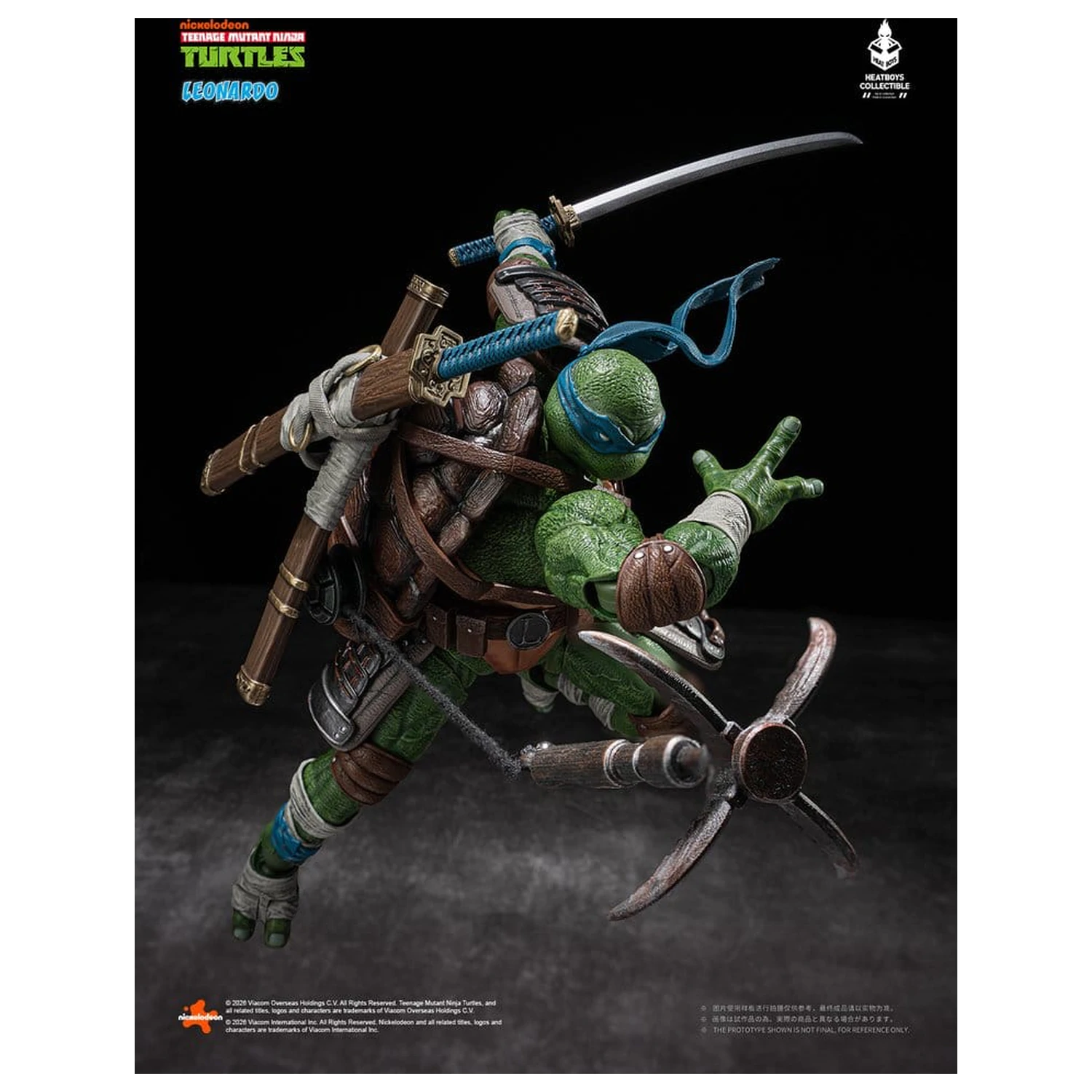 Teenage Mutant Ninja Turtles akčná figúrka Leonardo Deluxe verzia 20 cm produktová fotografia
