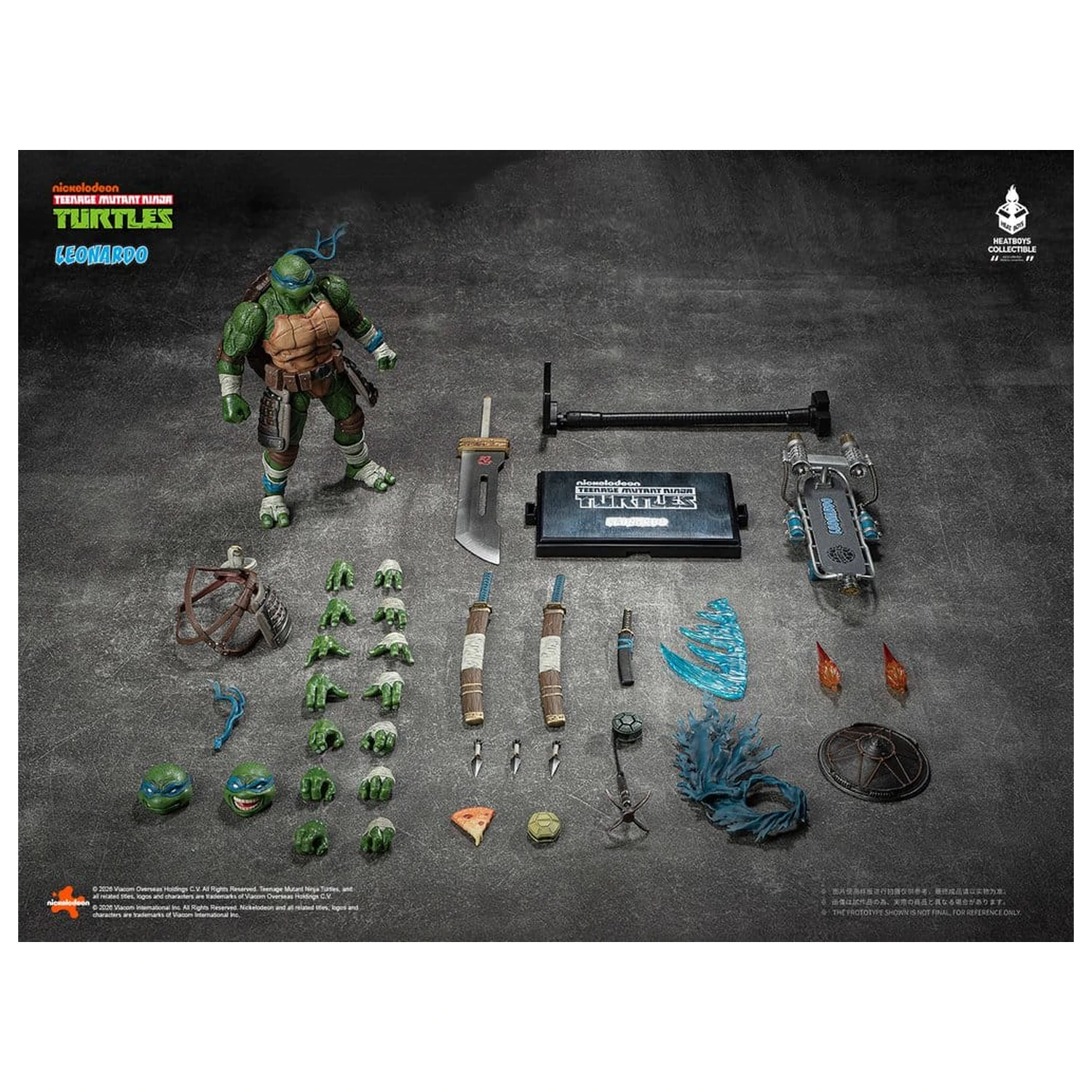 Teenage Mutant Ninja Turtles akčná figúrka Leonardo Deluxe verzia 20 cm produktová fotografia