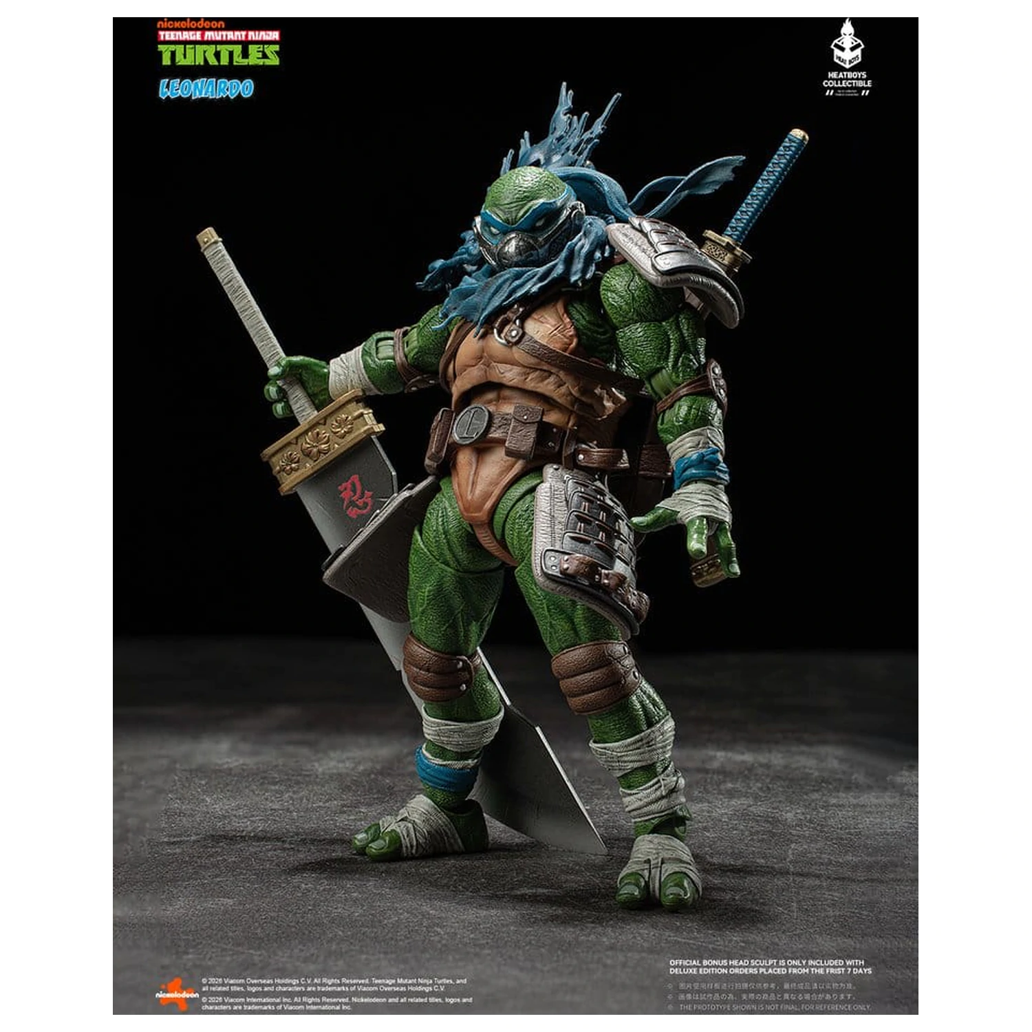 Teenage Mutant Ninja Turtles akčná figúrka Leonardo Deluxe verzia 20 cm produktová fotografia