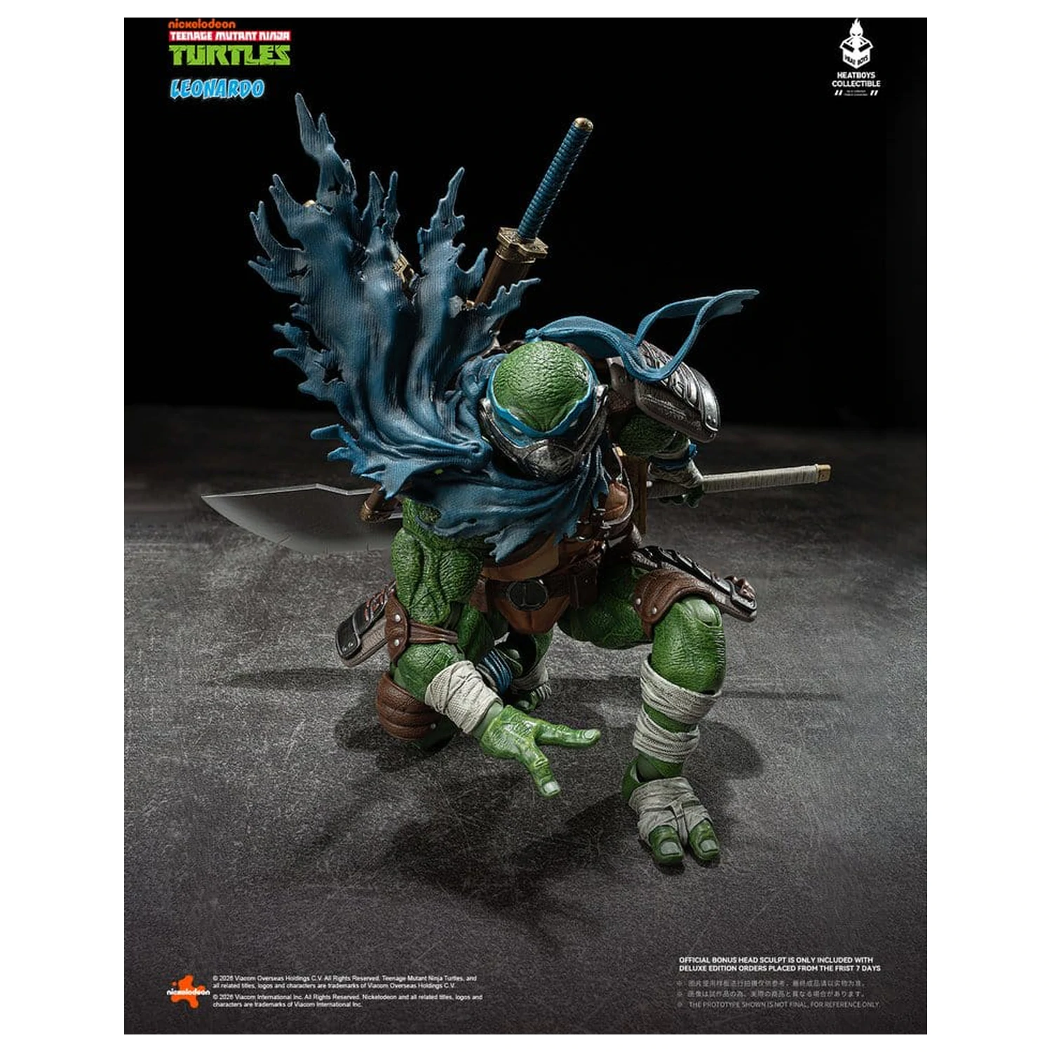 Teenage Mutant Ninja Turtles akčná figúrka Leonardo Deluxe verzia 20 cm produktová fotografia