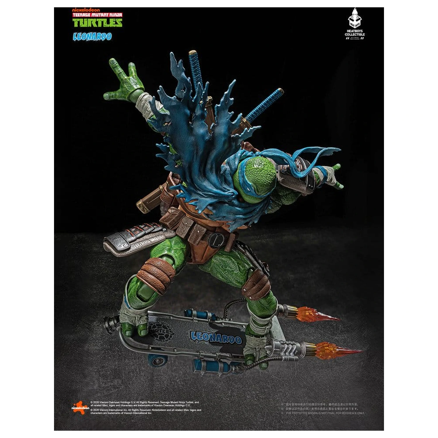 Teenage Mutant Ninja Turtles akčná figúrka Leonardo Deluxe verzia 20 cm produktová fotografia