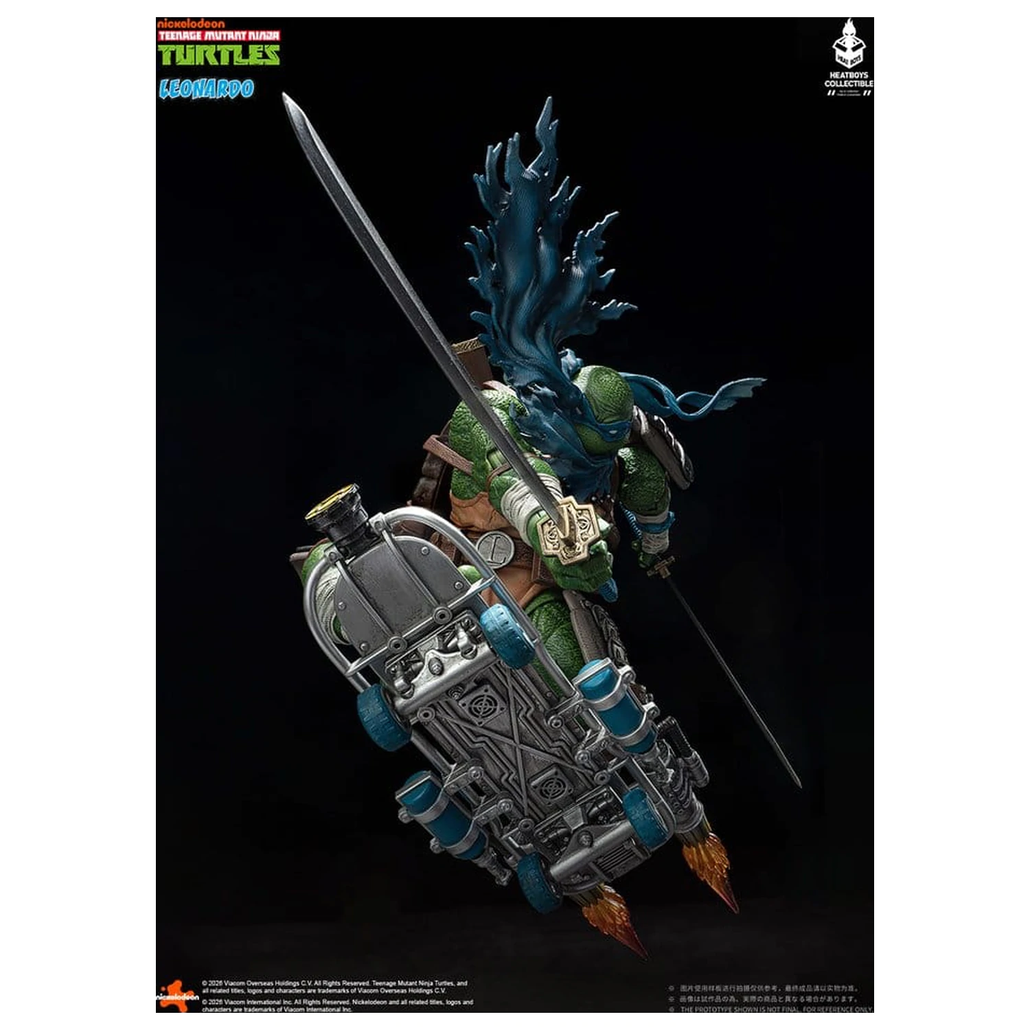 Teenage Mutant Ninja Turtles akčná figúrka Leonardo Deluxe verzia 20 cm produktová fotografia