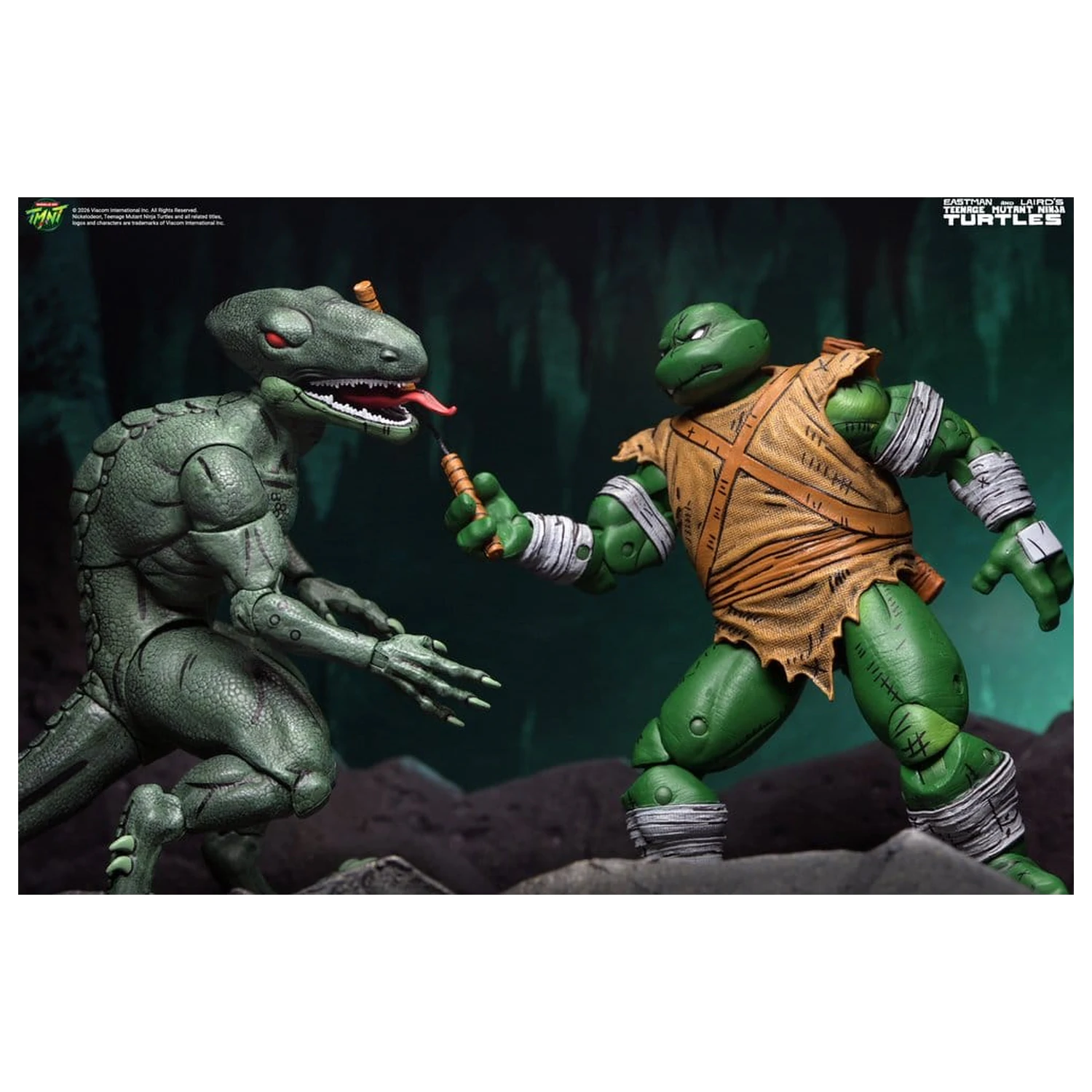 Teenage Mutant Ninja Turtles (Mirage Comics) Akčná figúrka Dvojbalenie Daimyo Orkai & Raptor 18 cm produktová fotografia
