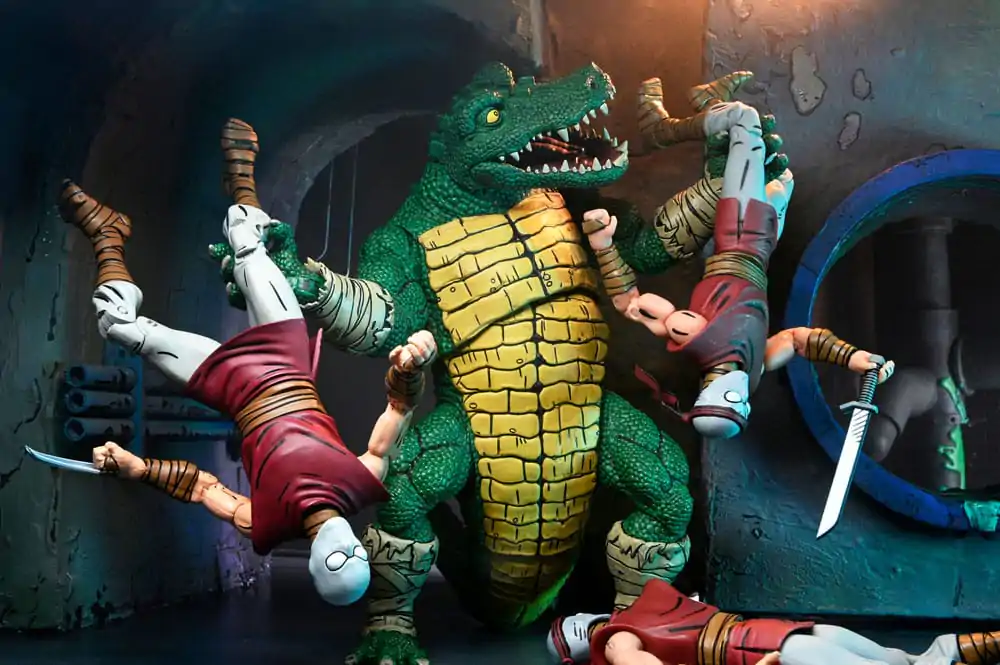 Teenage Mutant Ninja Turtles (Mirage Comics) Akčná figúrka Leatherhead 21 cm produktová fotografia