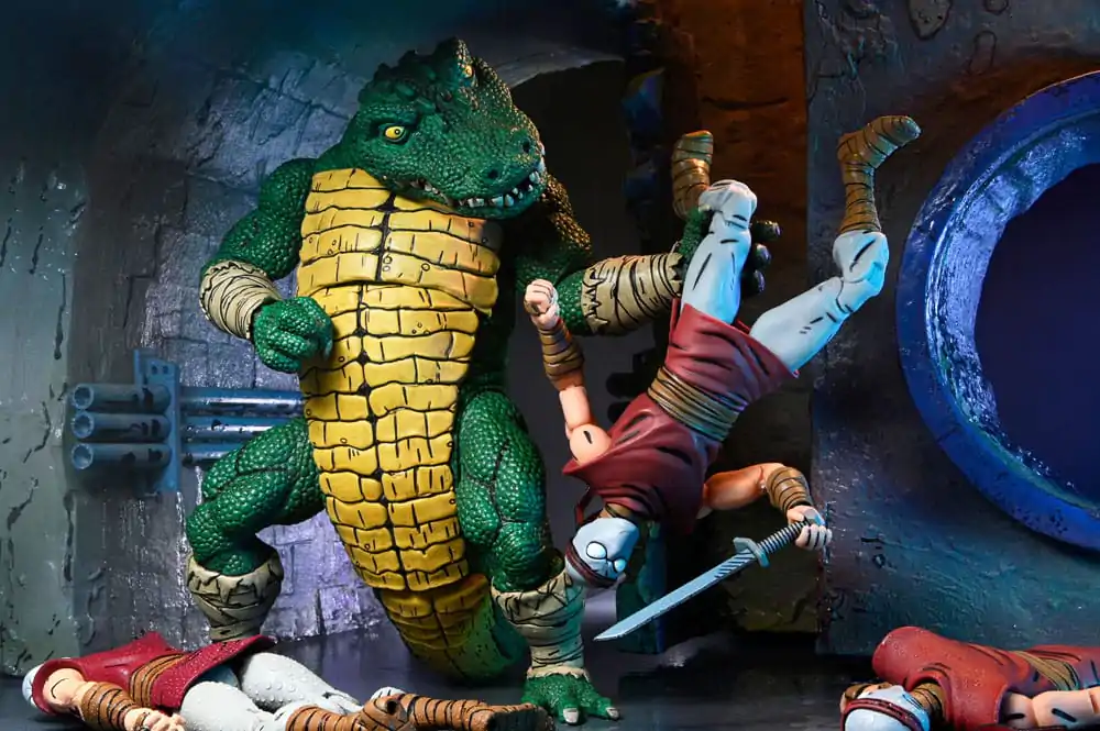 Teenage Mutant Ninja Turtles (Mirage Comics) Akčná figúrka Leatherhead 21 cm produktová fotografia