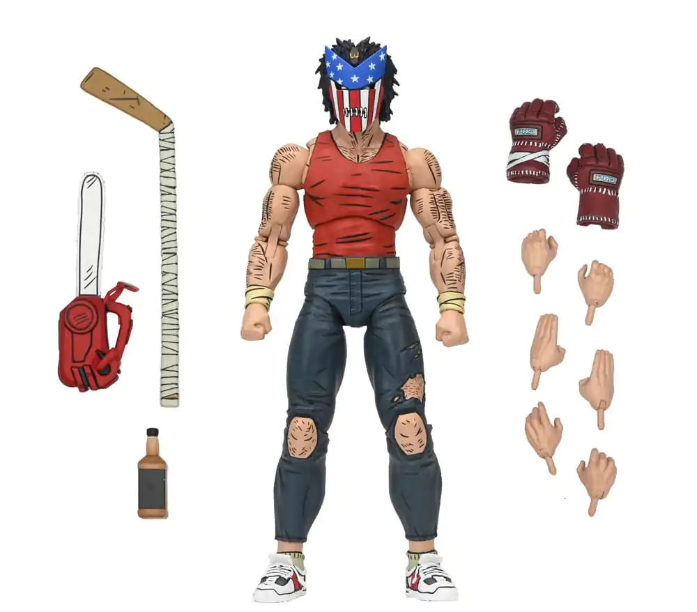 Teenage Mutant Ninja Turtles (Mirage Comics) Akčná Figúrka Ultimate Casey Jones (Bodycount) 18 cm produktová fotografia