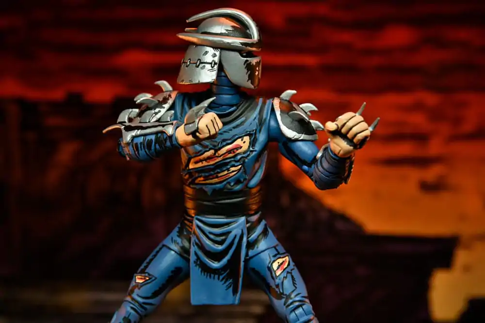 Teenage Mutant Ninja Turtles (Mirage Comics) Akčná figúrka Battle Damaged Shredder 18 cm termékfotó