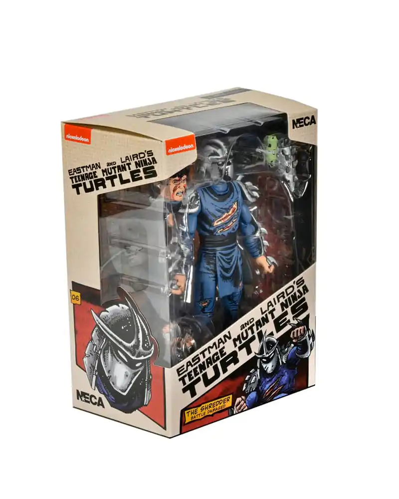 Teenage Mutant Ninja Turtles (Mirage Comics) Akčná figúrka Battle Damaged Shredder 18 cm termékfotó