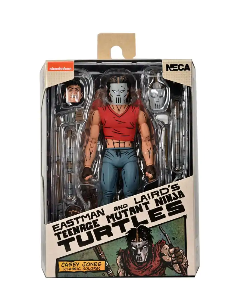 Teenage Mutant Ninja Turtles (Mirage Comics) Akčná figúrka Casey Jones v červenom tričku 18 cm produktová fotografia