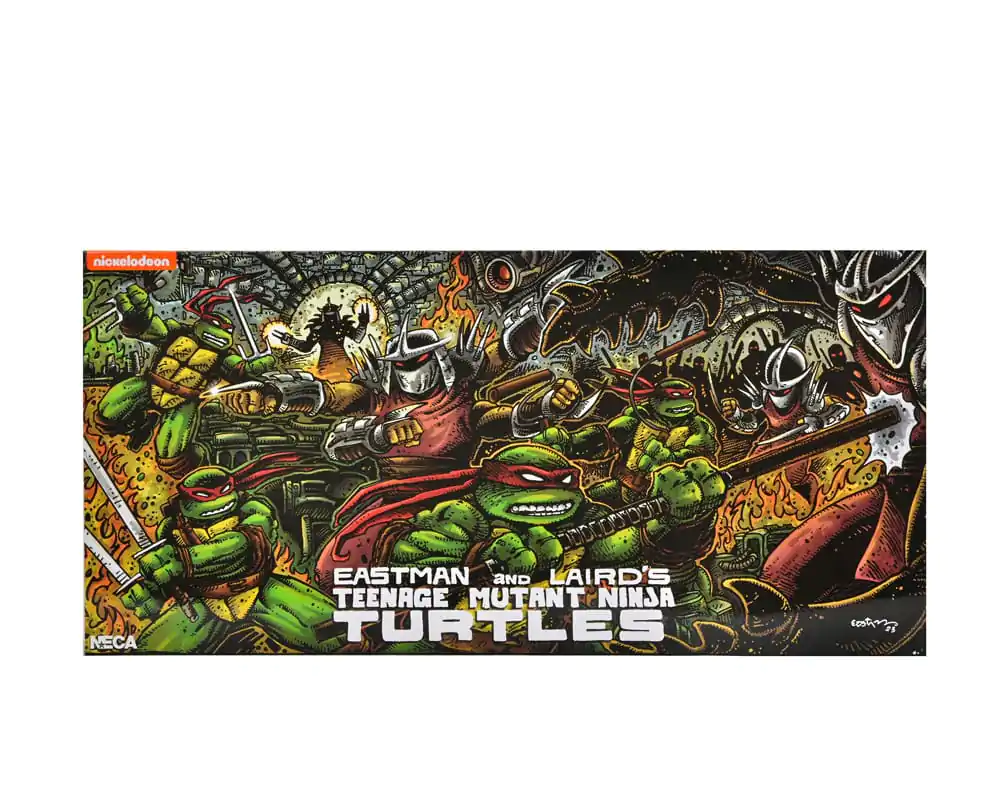 Teenage Mutant Ninja Turtles (Mirage Comics) Akčné figúrky 4-Pack Leonardo, Raphael, Michelangelo, & Donatello 18 cm produktová fotografia