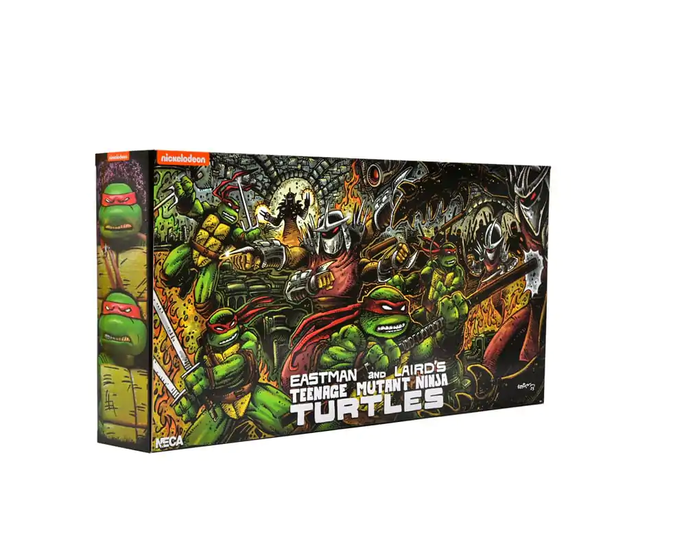 Teenage Mutant Ninja Turtles (Mirage Comics) Akčné figúrky 4-Pack Leonardo, Raphael, Michelangelo, & Donatello 18 cm produktová fotografia