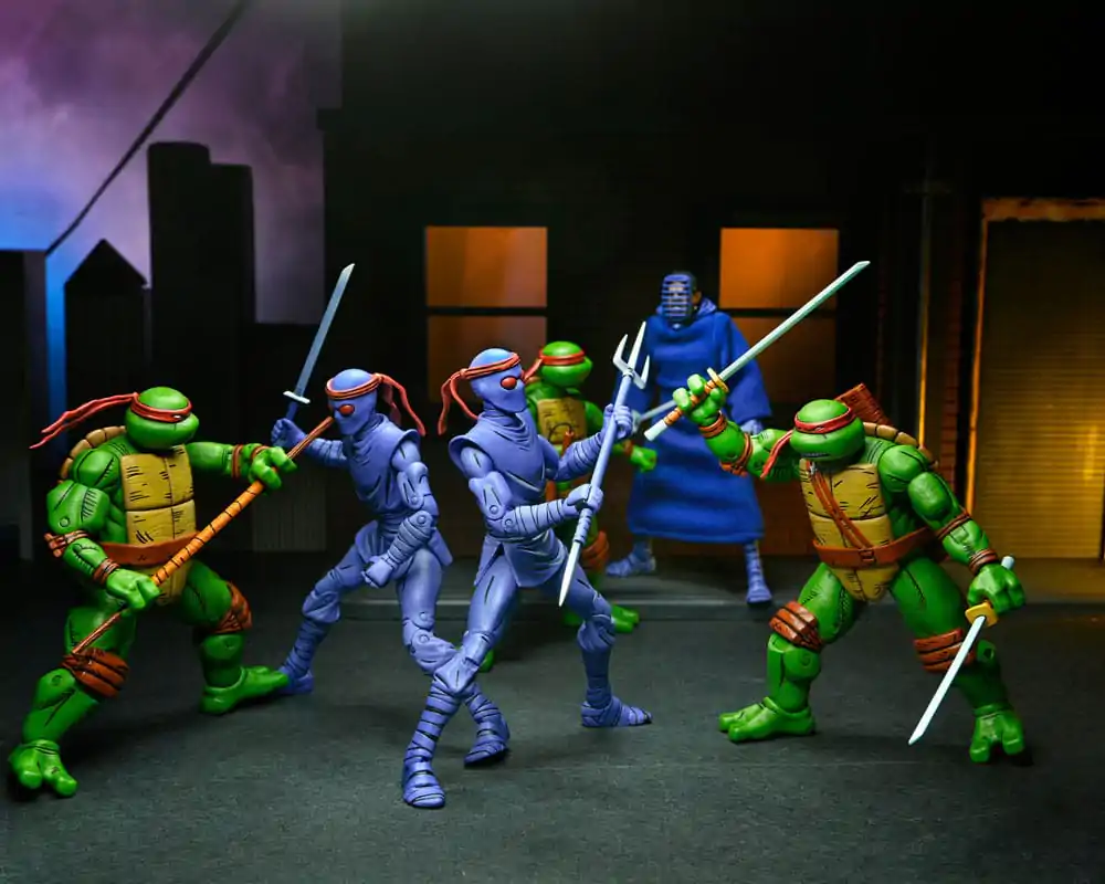 Teenage Mutant Ninja Turtles (Mirage Comics) Akčné figúrky 4-Pack Leonardo, Raphael, Michelangelo, & Donatello 18 cm produktová fotografia