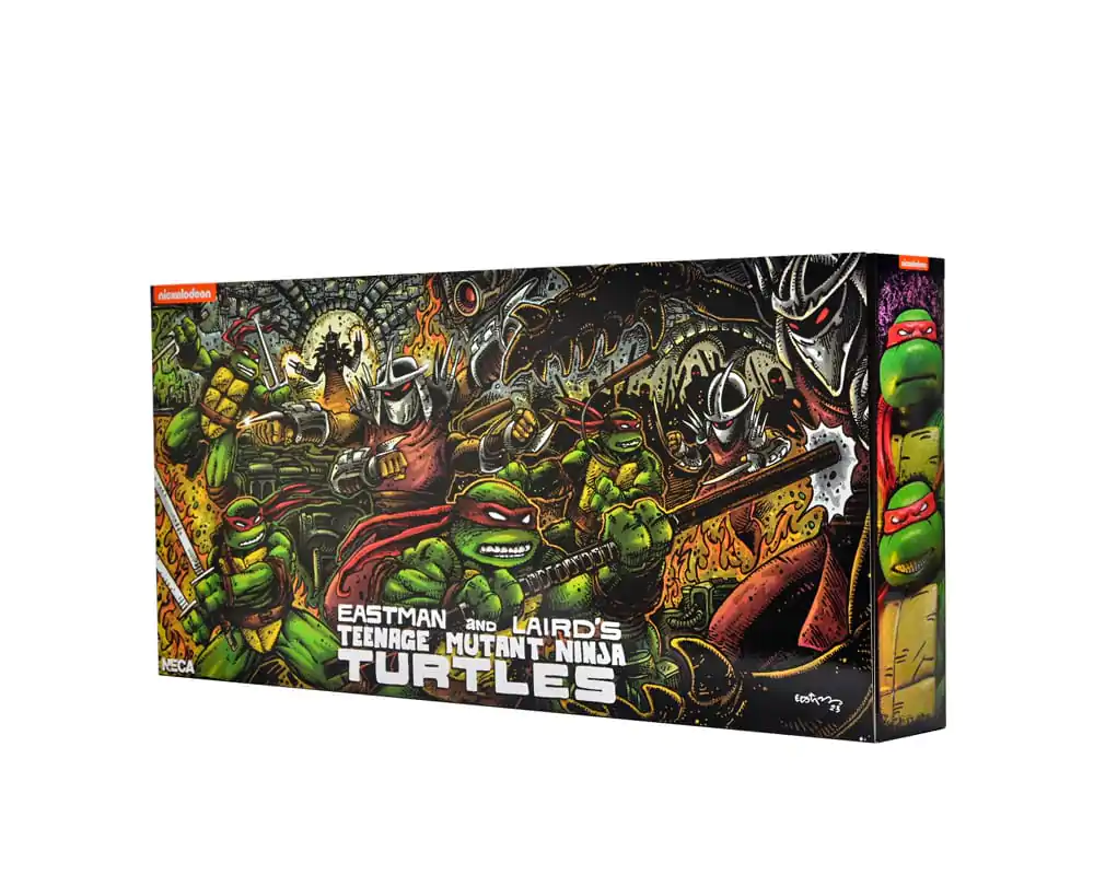 Teenage Mutant Ninja Turtles (Mirage Comics) Akčné figúrky 4-Pack Leonardo, Raphael, Michelangelo, & Donatello 18 cm produktová fotografia