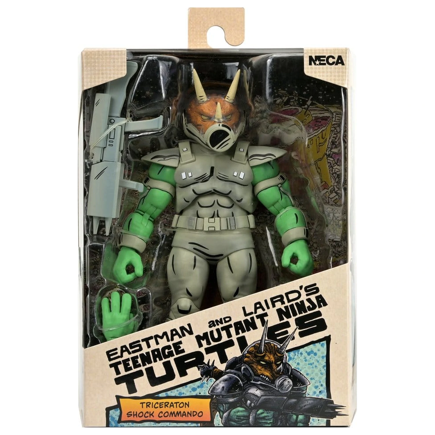 Teenage Mutant Ninja Turtles (Mirage Comics) Akčná figúrka Shock Commando Triceraton 18 cm produktová fotografia