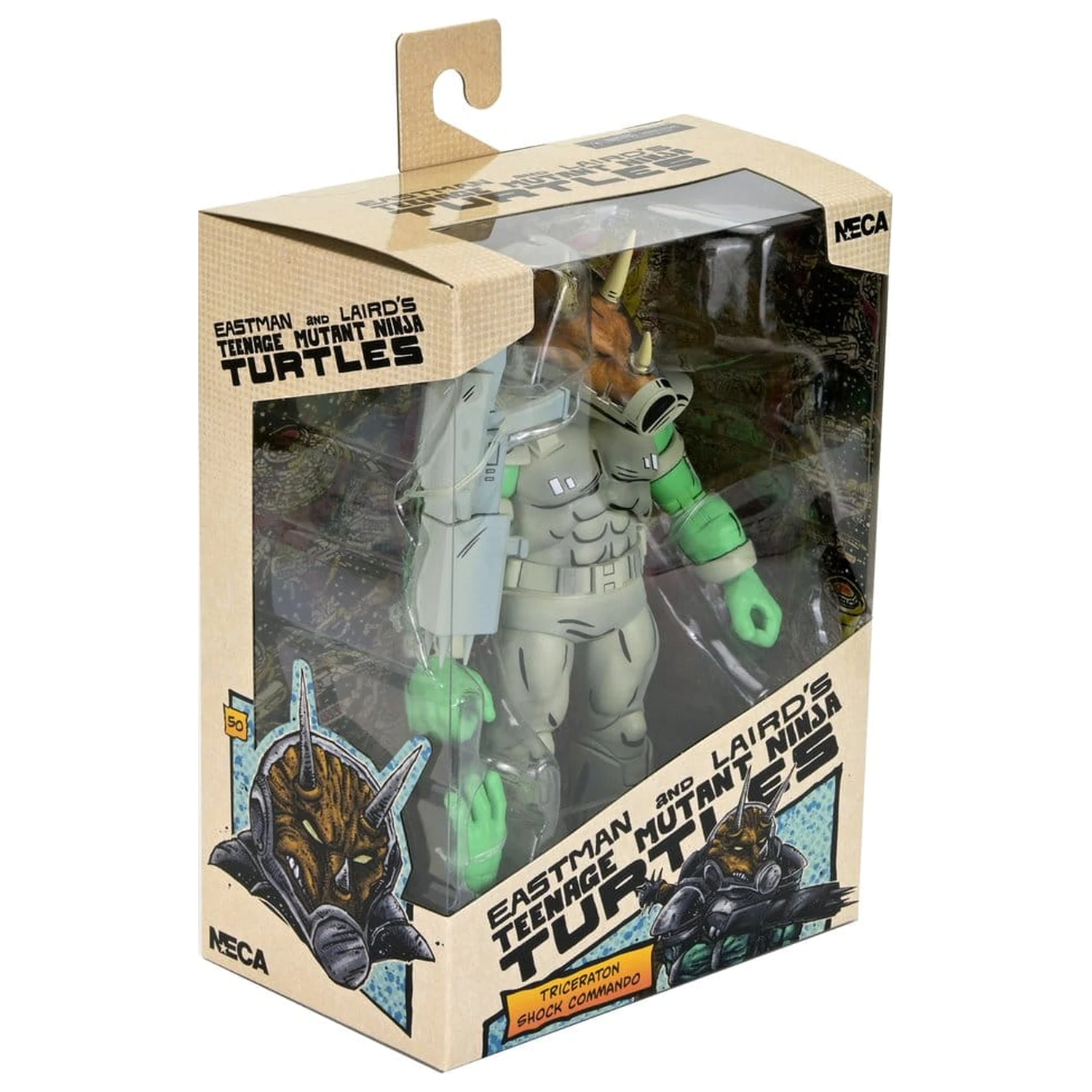 Teenage Mutant Ninja Turtles (Mirage Comics) Akčná figúrka Shock Commando Triceraton 18 cm produktová fotografia