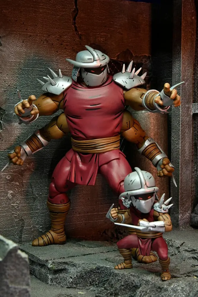 Teenage Mutant Ninja Turtles (Mirage Comics) akčná figúrka Klonovaný Shredder a Mini Shredder (Deluxe) 18 cm termékfotó