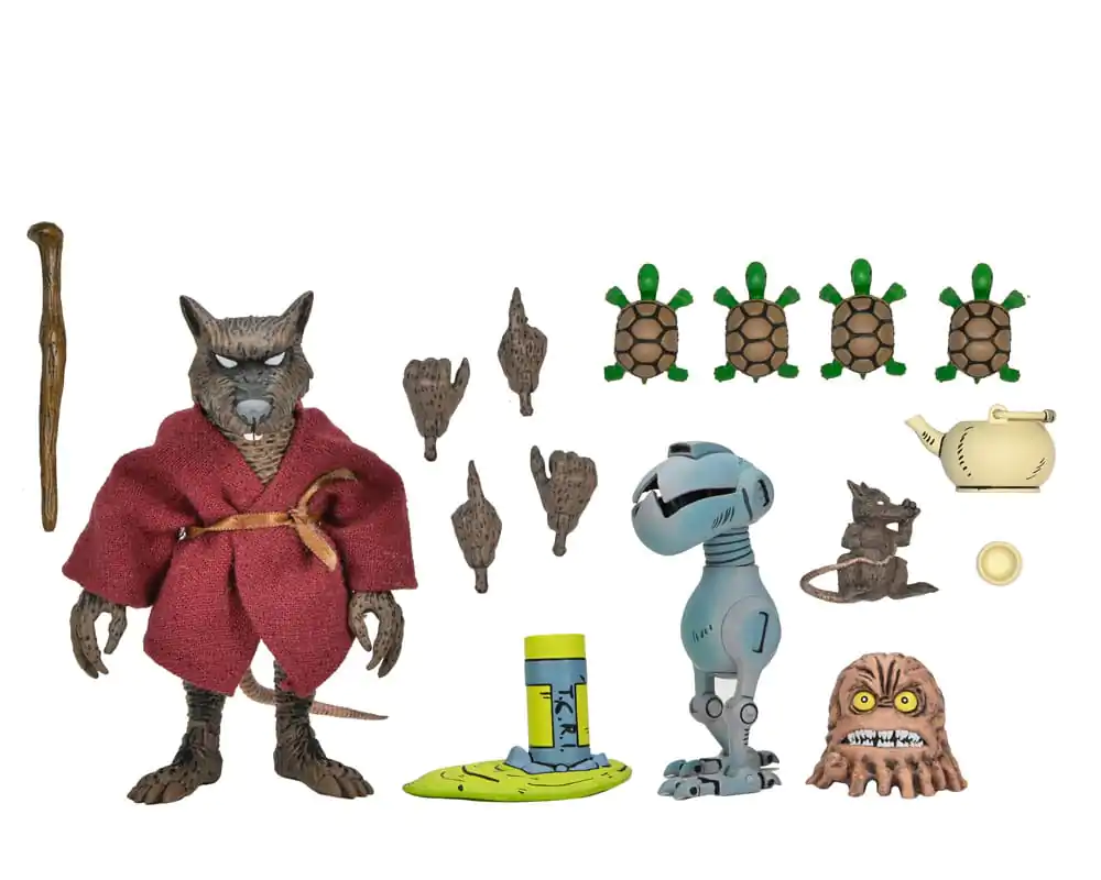 Teenage Mutant Ninja Turtles (Mirage Comics) Akčná figúrka Splinter 18 cm produktová fotografia
