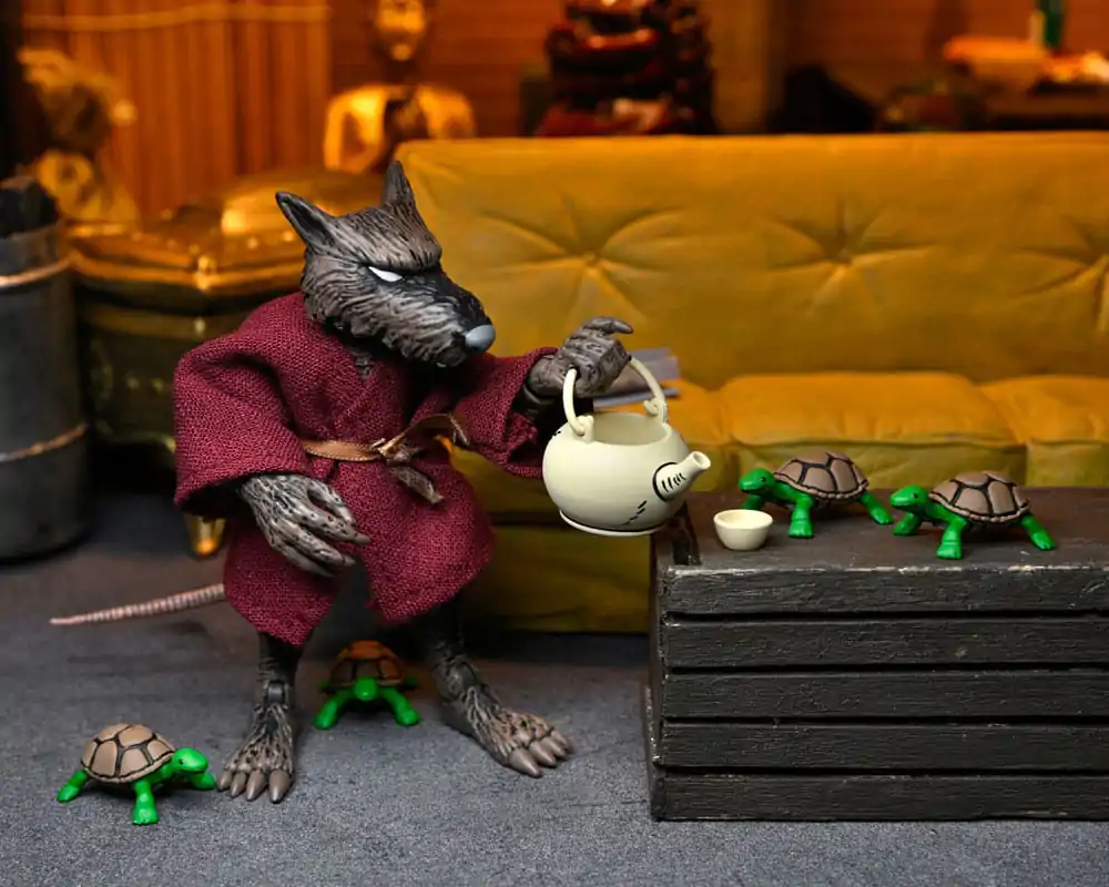 Teenage Mutant Ninja Turtles (Mirage Comics) Akčná figúrka Splinter 18 cm produktová fotografia