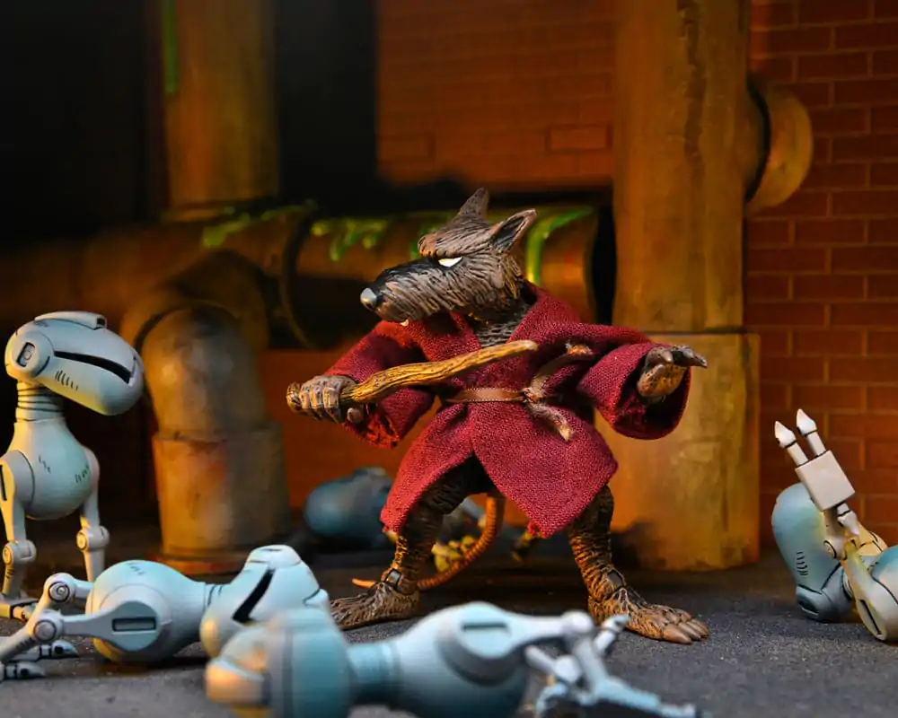 Teenage Mutant Ninja Turtles (Mirage Comics) Akčná figúrka Splinter 18 cm produktová fotografia